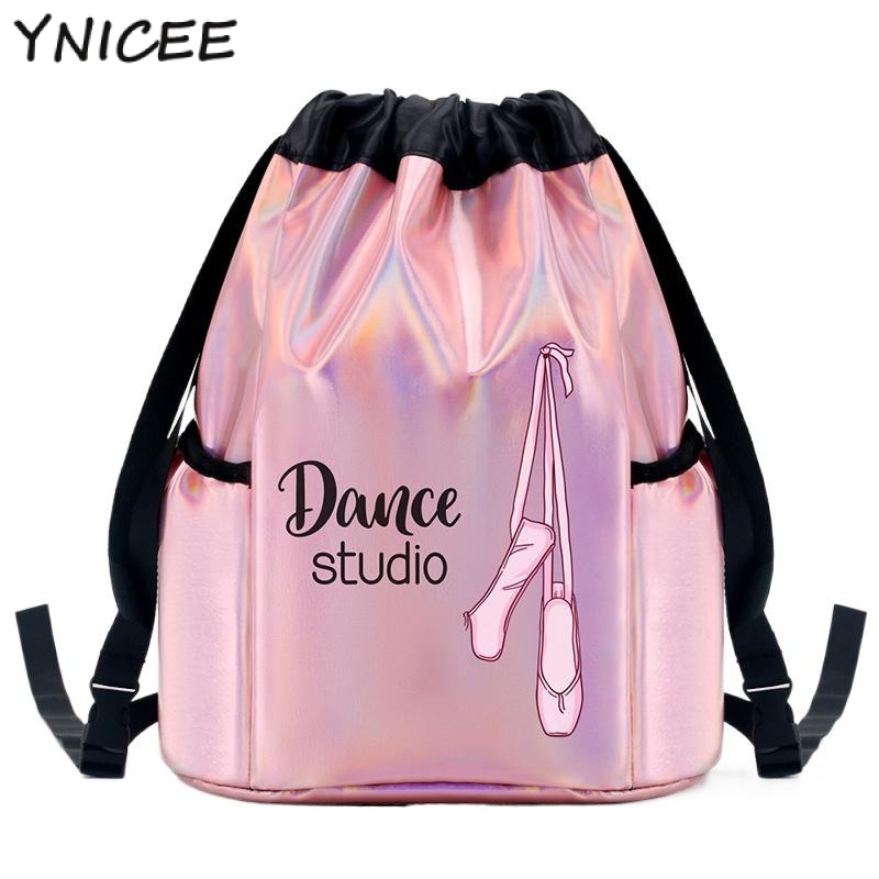 Sports Equipment For Kindergarten - Girls Laser Shiny Ballet Dance Bags