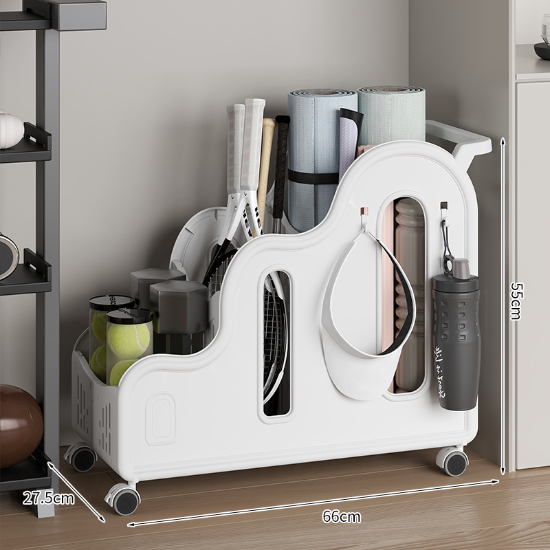 Storage rack Movable yoga mat  - đánh giá và giá Sports Equipment Trolley