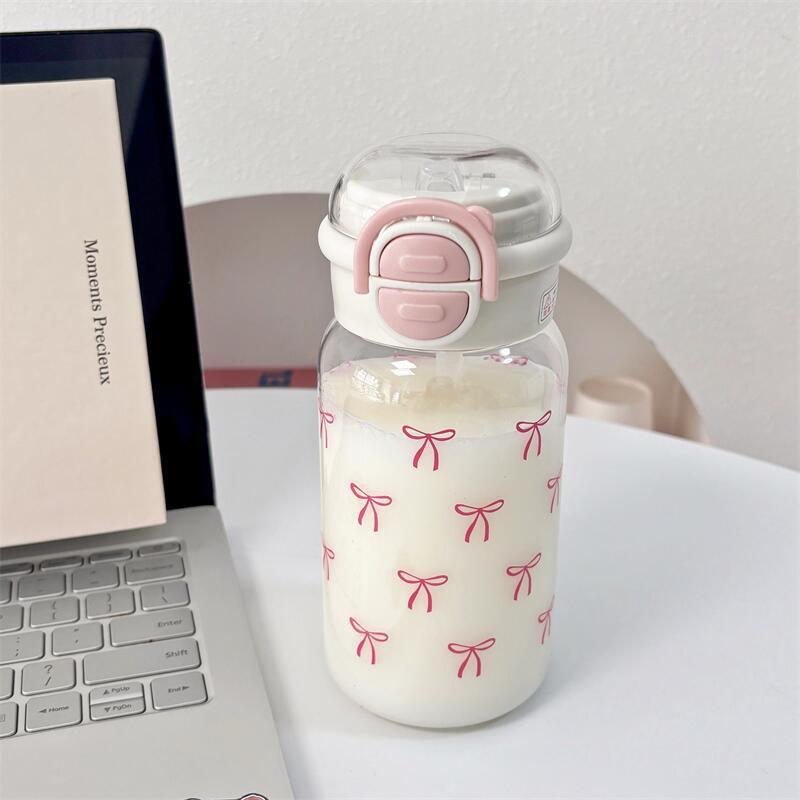 Cute Water Bottle with Straw P - đánh giá và giá Sports Equipment 5 Years Old