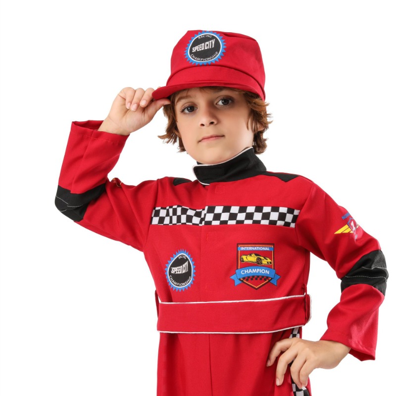 Boy Red Racer Cosplay Costume  - đánh giá và giá Sports Equipment For Boys