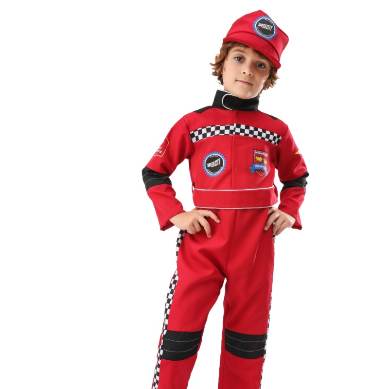 Boy Red Racer Cosplay Costume  - đánh giá và giá Sports Equipment For Boys