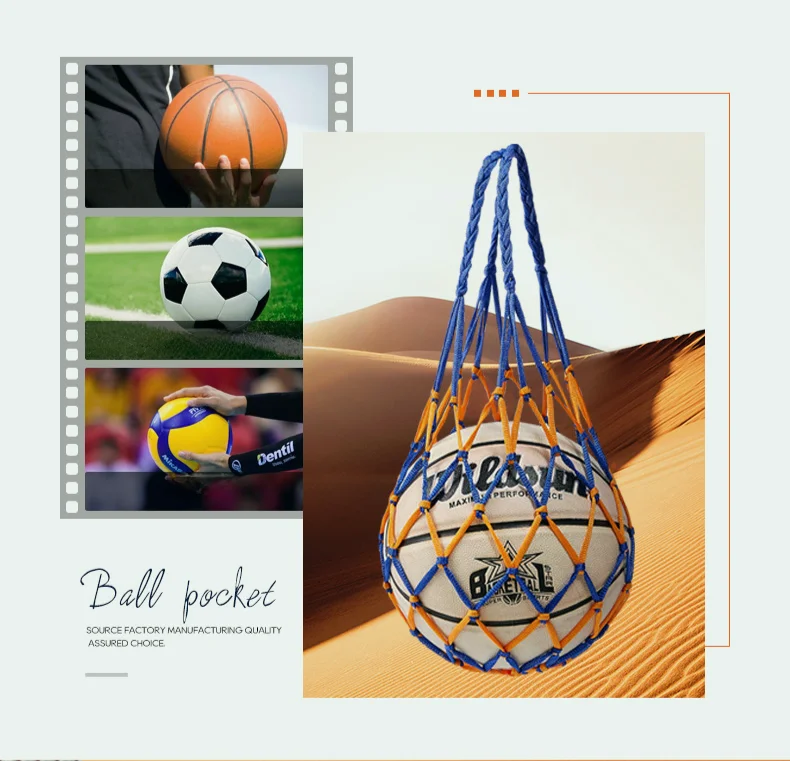 1PC Football Net Bag Nylon Bol - đánh giá và giá Sports Equipment Volleyball
