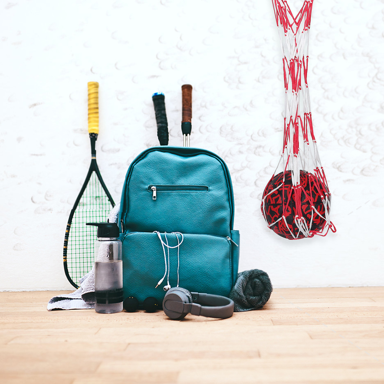Mesh Ball Storage Bag Portable - đánh giá và giá Sports Equipment Volleyball