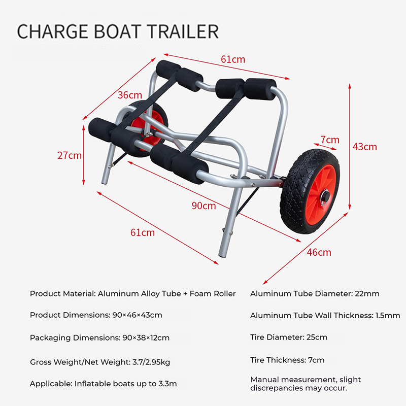 Portable Folding Kayak Trolley - đánh giá và giá Sports Equipment Trolley