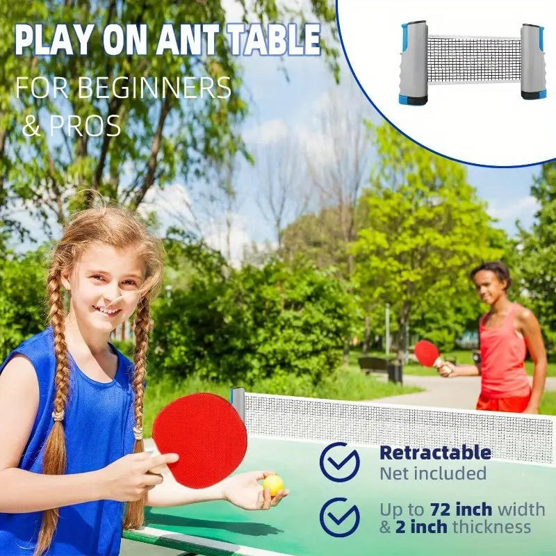 Retractable Table Tennis Net A - đánh giá và giá Sports Equipment Tennis