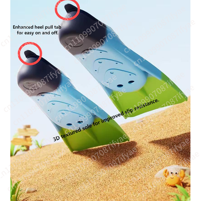 Non-slip full foot design adul - đánh giá và giá Swim Fin Short Blade