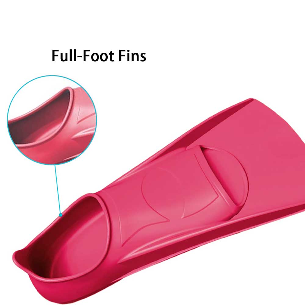 Swimming Flipper Silicone Wome - đánh giá và giá Swim Fin Short Blade